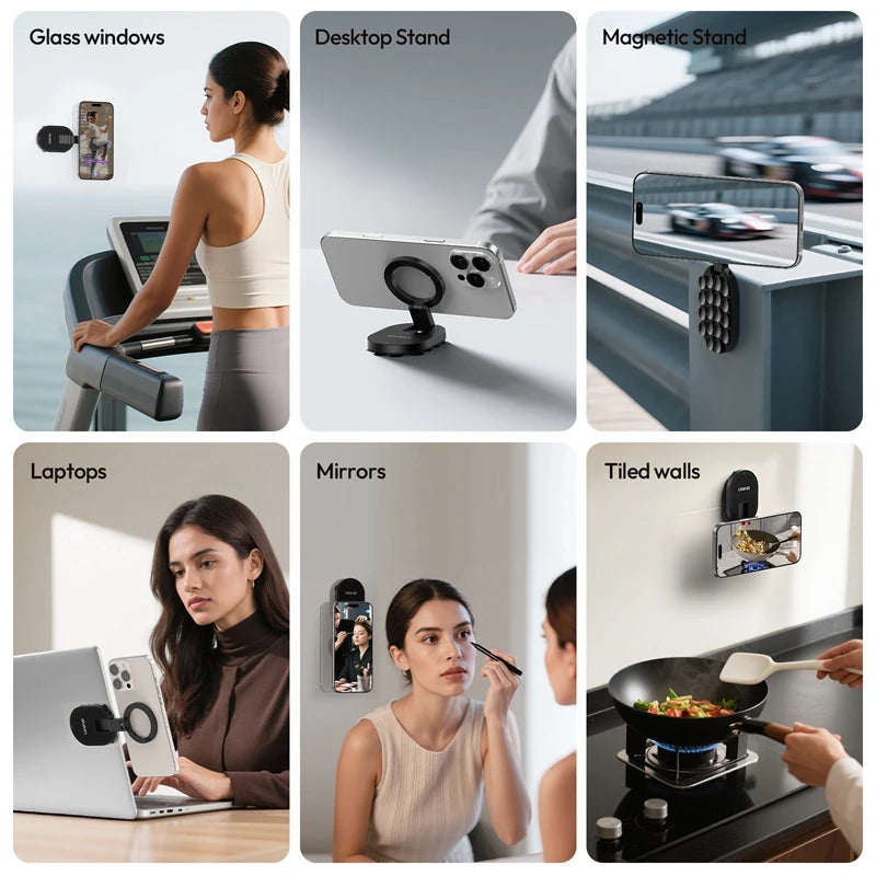Maglock Suction Cup Stand for Smartphone